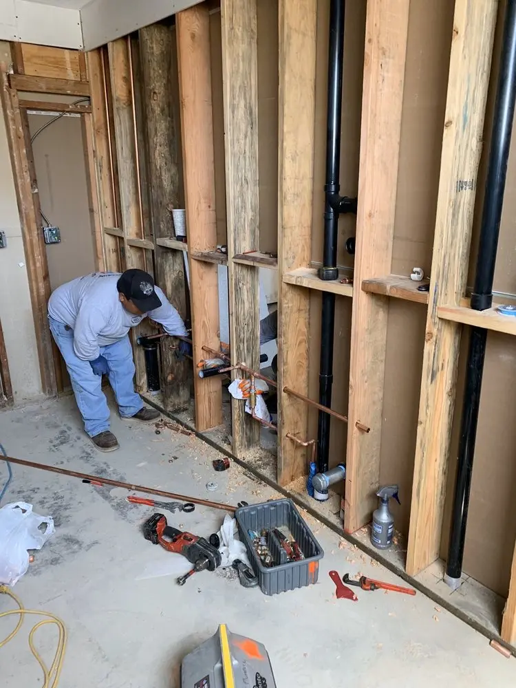 Commercial rough-in plumbing for Trenchless Sewer Repair in Tahoe Estates